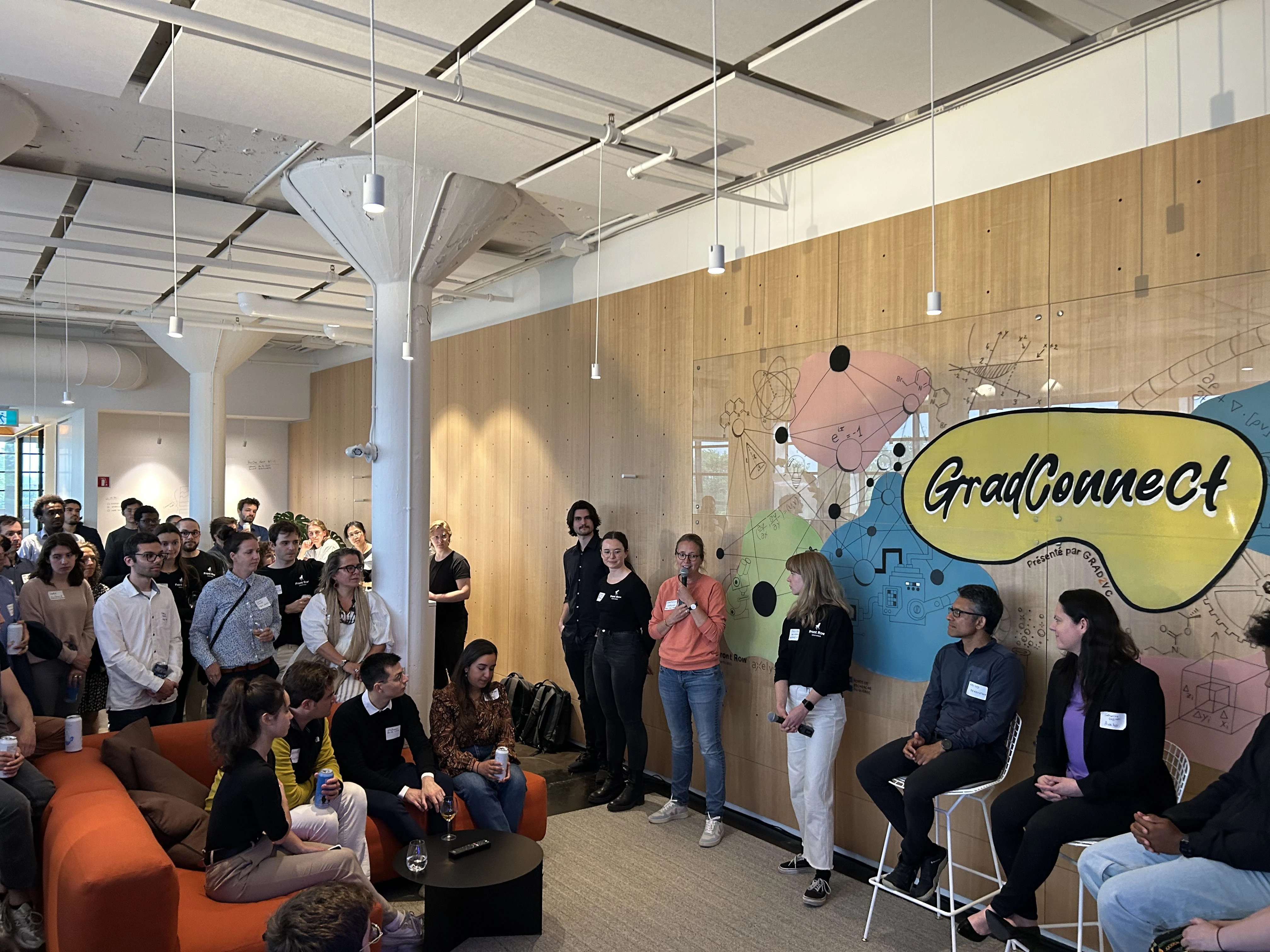 GradConnect, our annual flagship event, brings graduate students, startup founders, and investors together for roundtable discussions and informal conversations about moving research into industry.